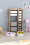 Hanah Home Montana Xs 2D4N8U - Blanco y Gris Sonomo